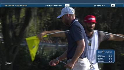 Daniel Berger | Round 3 | 3rd hole | Shot 2 | 2026 THE PLAYERS