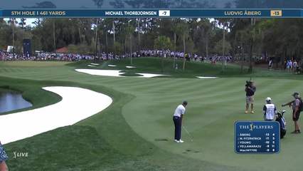 Ludvig Aberg | Round 4 | 5th hole | Shot 2 | 2026 THE PLAYERS