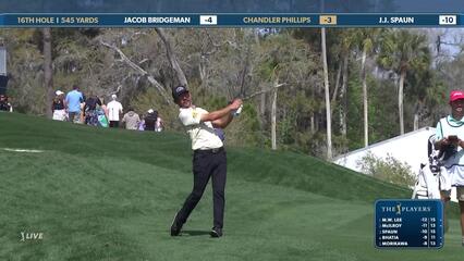 Chandler Phillips | Round 2 | 16th hole | Shot 2 | 2025 THE PLAYERS