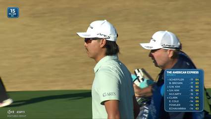 Min Woo Lee | Round 2 | 15th hole | Shot 2 | 2026 The American Express