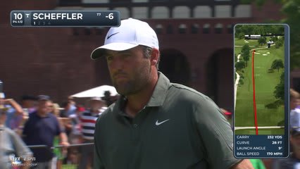 Scottie Scheffler | Round 2 | 10th hole | Shot 1 | 2026 TOUR Championship