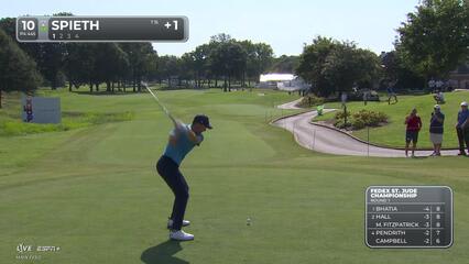 Jordan Spieth | Round 1 | 10th hole | Shot 1 | 2025 FedEx St. Jude