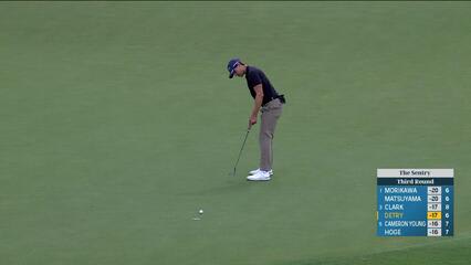 Thomas Detry | Round 3 | 7th hole | Shot 4 | 2025 The Sentry