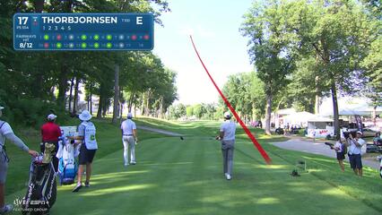 Michael Thorbjornsen | Round 1 | 17th hole | Shot 1 | 2025 John Deere
