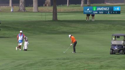 Miguel Angel Jiménez | Round 2 | 12th hole | Shot 2 | 2025 Sanford Int