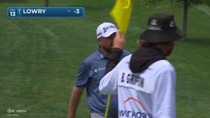 Shane Lowry | Round 1 | 13th hole | Shot 3 | 2025 the Memorial