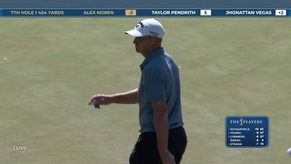 Alex Noren | Round 2 | 7th hole | Shot 5 | 2026 THE PLAYERS