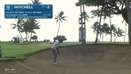 Keith Mitchell | Round 4 | 13th hole | Shot 2 | 2026 Sony Open