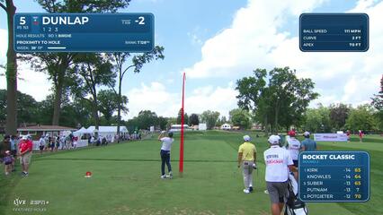 Nick Dunlap | Round 2 | 5th hole | Shot 1 | 2025 Rocket Classic
