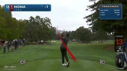 Max Homa | Round 1 | 13th hole | Shot 1 | 2025 Procore