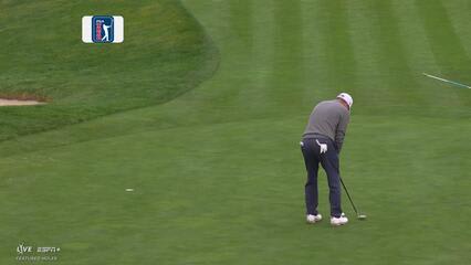 Tom Hoge | Round 3 | 5th hole | Shot 3 | 2025 AT&T Pebble Beach