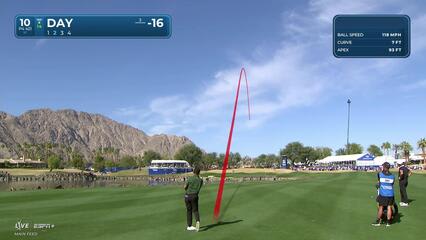 Jason Day | Round 3 | 10th hole | Shot 2 | 2025 The American Express