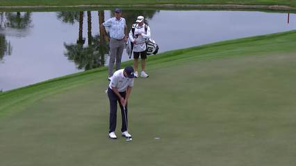 Steven Alker | Round 3 | 18th hole | Shot 4 | 2025 Charles Schwab