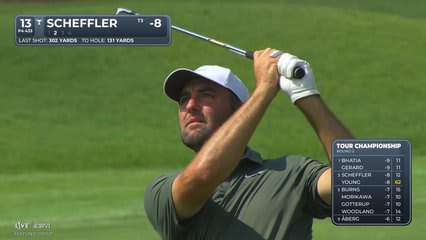 Scottie Scheffler | Round 2 | 13th hole | Shot 2 | 2026 TOUR Championship