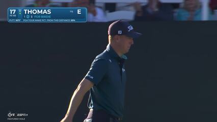 Justin Thomas | Round 1 | 17th hole | Shot 2 | 2025 Arnold Palmer