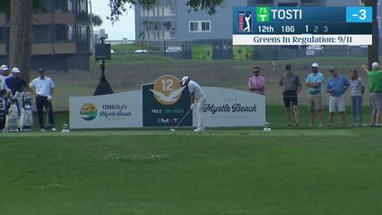 Alejandro Tosti | Round 1 | 12th hole | Shot 1 | 2025 ONEflight Myrtle