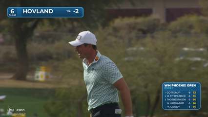 Viktor Hovland | Round 1 | 6th hole | Shot 2 | 2026 WM Phoenix Open