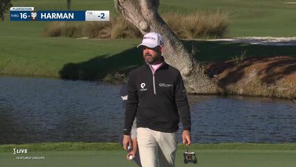 Brian Harman | Round 2 | 7th hole | Shot 3 | 2024 The RSM Classic