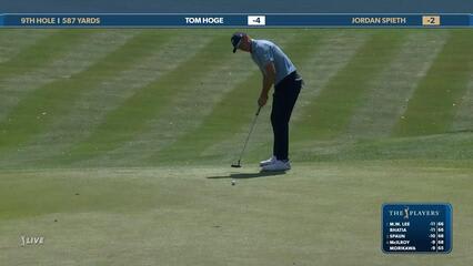 Jordan Spieth | Round 3 | 9th hole | Shot 4 | 2025 THE PLAYERS