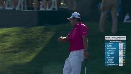 Hideki Matsuyama | Round 2 | 18th hole | Shot 5 | 2025 Arnold Palmer Invitational