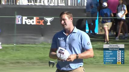 Vince Whaley | Round 3 | 18th hole | Shot 4 | 2025 Barracuda