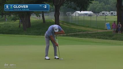 Lucas Glover | Round 3 | 5th hole | Shot 4 | 2025 Charles Schwab