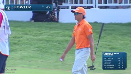 Rickie Fowler | Round 4 | 13th hole | Shot 3 | 2025 Charles Schwab