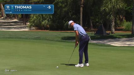 Justin Thomas | Round 1 | 11th hole | Shot 4 | 2025 RBC Heritage