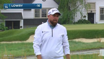 Shane Lowry | Round 2 | 14th hole | Shot 3 | 2025 Truist Championship