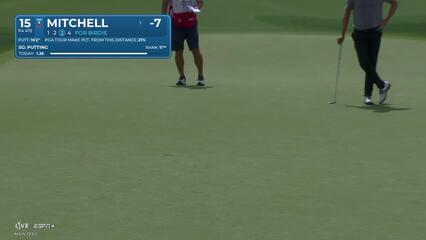 Keith Mitchell | Round 1 | 15th hole | Shot 3 | 2025 Valero