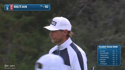 Kristoffer Reitan | Round 4 | 5th hole | Shot 4 | 2026 Valero