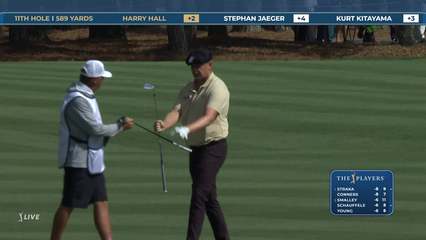 Harry Hall | Round 2 | 11th hole | Shot 3 | 2026 THE PLAYERS