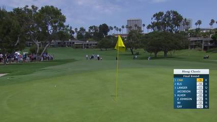 Stewart Cink | Round 3 | 9th hole | Shot 2 | 2026 Hoag Classic