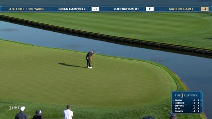 Matt McCarty | Round 1 | 4th hole | Shot 3 | 2025 THE PLAYERS