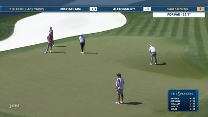 Sam Stevens | Round 1 | 7th hole | Shot 5 | 2025 THE PLAYERS