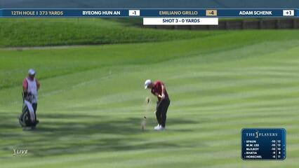 Emiliano Grillo | Round 2 | 12th hole | Shot 2 | 2025 THE PLAYERS