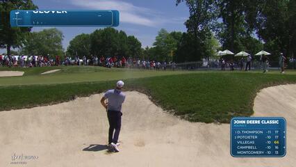 Lucas Glover | Round 2 | 9th hole | Shot 3 | 2025 John Deere