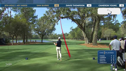 Sam Burns | Round 2 | 6th hole | Shot 1 | 2026 THE PLAYERS
