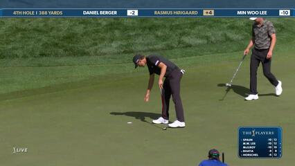 Rasmus Hojgaard | Round 2 | 4th hole | Shot 5 | 2025 THE PLAYERS