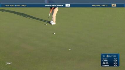 Emiliano Grillo | Round 3 | 18th hole | Shot 4 | 2025 THE PLAYERS