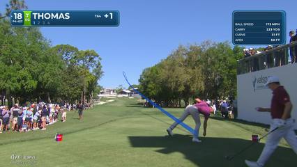 Justin Thomas | Round 2 | 18th hole | Shot 1 | 2026 Valspar