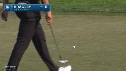 Keegan Bradley | Round 1 | 3rd hole | Shot 2 | 2025 Farmers