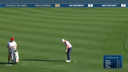 Brian Campbell | Round 1 | 4th hole | Shot 5 | 2025 THE PLAYERS