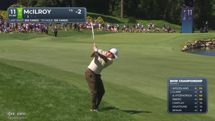 Rory McIlroy | Round 1 | 11th hole | Shot 2 | 2026 BMW Championship