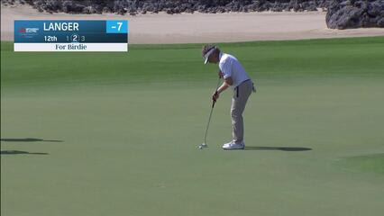 Bernhard Langer | Round 2 | 12th hole | Shot 2 | 2025 Mitsubishi