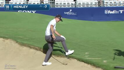 Russell Henley | Round 2 | 18th hole | Shot 3 | 2025 Sony Open