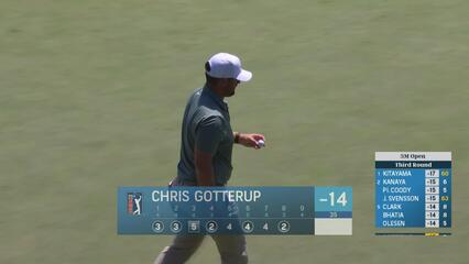 Chris Gotterup | Round 3 | 8th hole | Shot 2 | 2025 3M Open