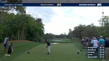 Brian Harman | 2024 THE PLAYERS | Round 4 | 14th hole | Shot 1