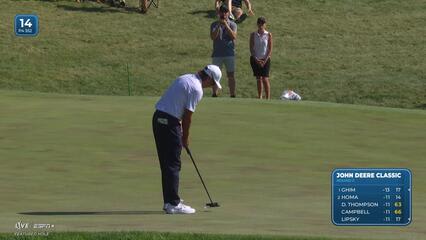 Rickie Fowler | Round 2 | 14th hole | Shot 4 | 2025 John Deere