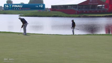 Tony Finau | Round 2 | 14th hole | Shot 6 | 2025 3M Open